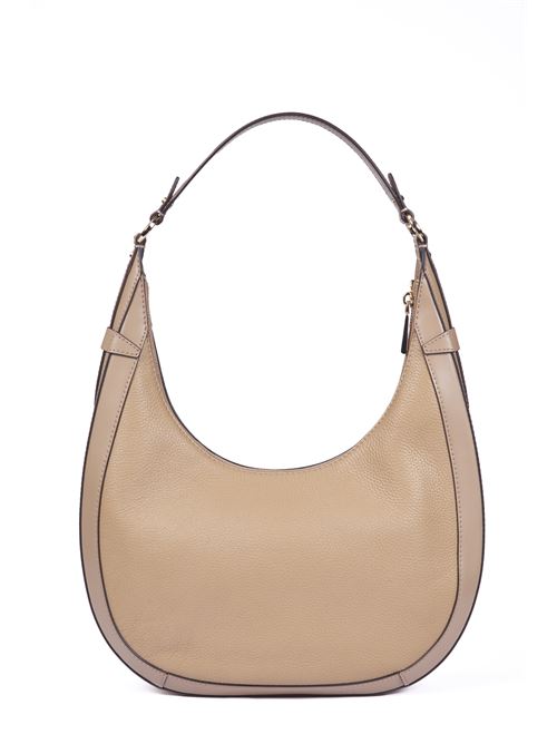 Borsa a spalla grande Preston in pelle di vitello MICHAEL KORS | 30S4G0PH9L222CAMEL